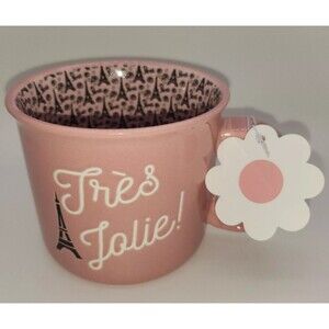 Jumbo Sheffield Home Tres Jolie! French Paris Eiffel Tower Mug